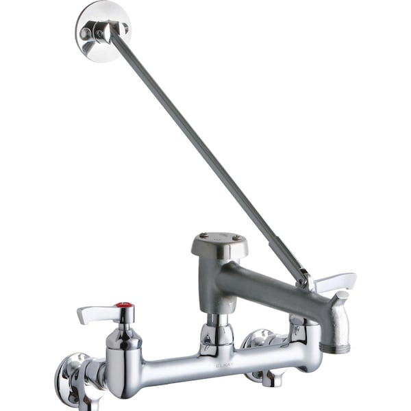 Elkay Elkay Wall Mnt 8In, Bucket Hk 7In Spt Rough, Lvr Hndl, 2In, Shut LK940BR07L2S - main